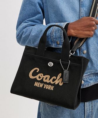 coach コーチ　カーゴトート　26 スモール　ブラックコメントありがとうございます♪